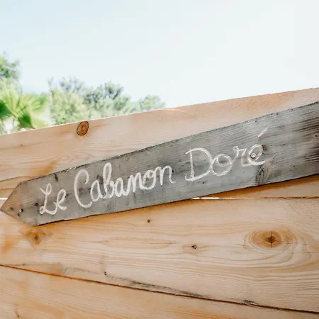 בקתה Le Cabanon Dore, Et Nature Chez Ivona *